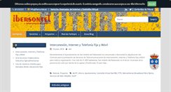 Desktop Screenshot of ibersontel.com